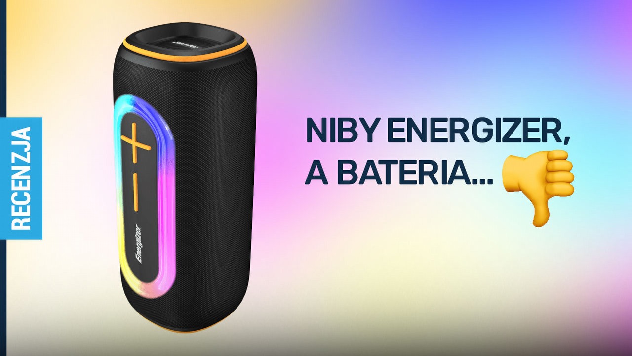 Piękna obudowa, ale słaba jakość dźwięku i jeszcze gorszy akumulator. Recenzja głośnika Energizer BTS206.