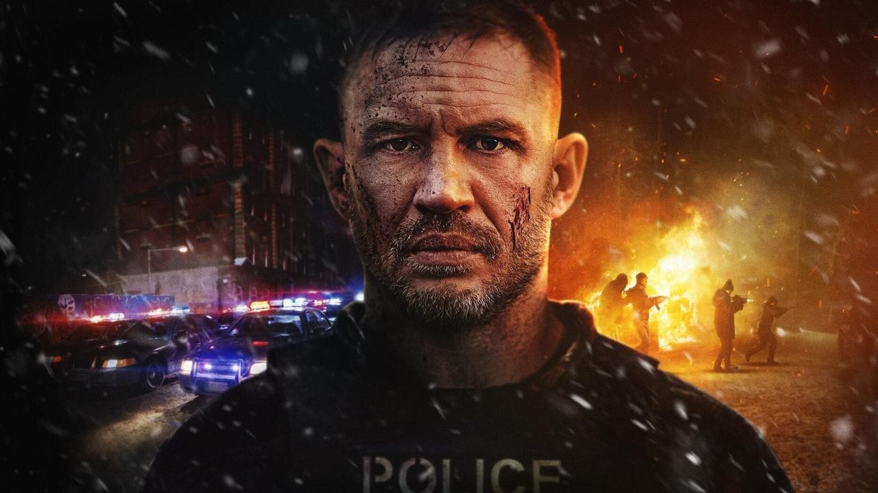 Nowy, naszpikowany akcją thriller Netflixa zadebiutuje już w tym miesiącu. Tom Hardy jako detektyw stawiający czoła kryminalnemu światkowi na zapowiedzi filmu Chaos, źródło grafiki: Chaos, Gareth Evans, Netflix, 2025.