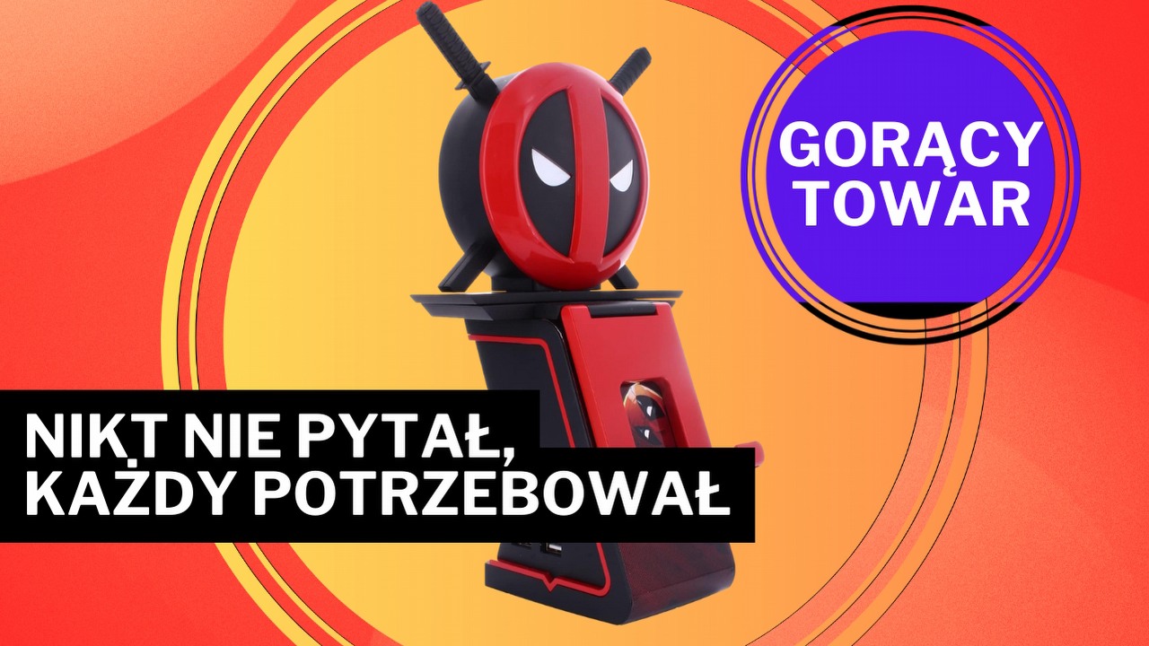 Ten stojak na kontroler jest tak kozacki jak Deadpool spuszczający łomot złolom. Nie widziałem dziś bardziej wypasionej rzeczy, źródło grafiki: Cableguy.
