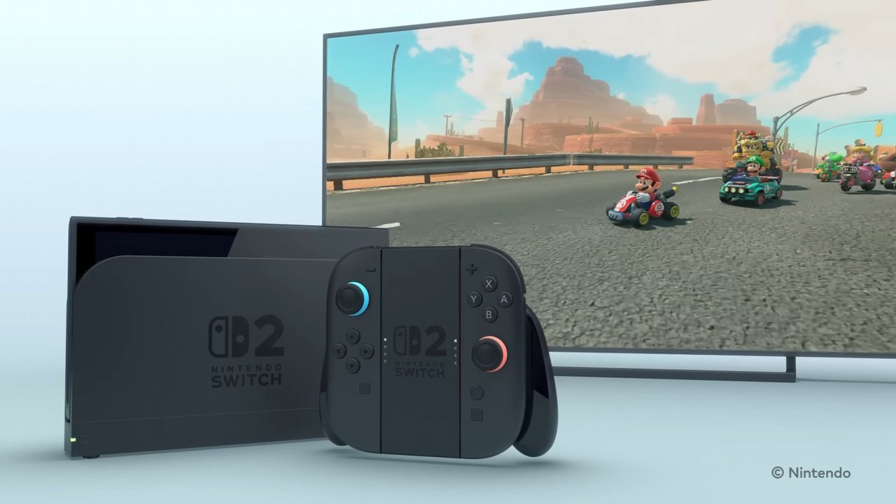 Nintendo Switch 2 kontynuuje tradycję poprzedników. W konsoli zabraknie integracji dla osiągnięć, źródło grafiki: YouTube | Switch.