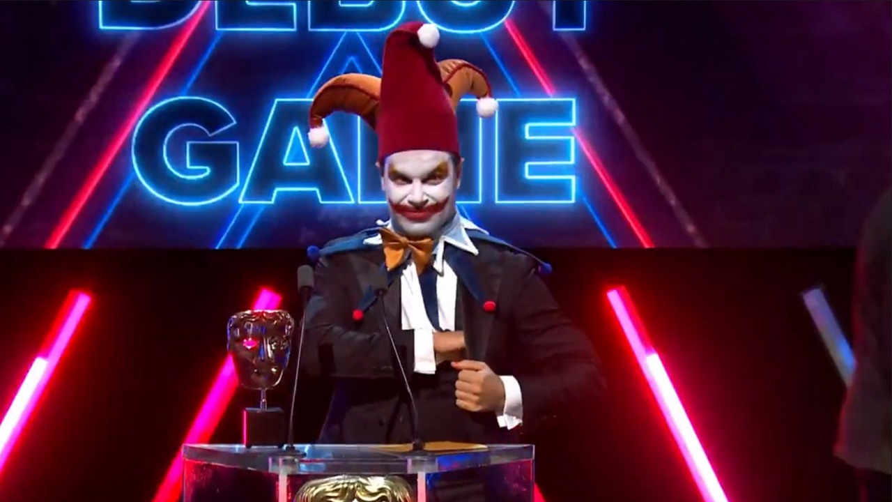 Gala nagród BAFTA miała jednego bohatera - nieprzebierającego w słowach Bena Starra w roli Jimbo z Balatro. „To tylko jego dzieło, wszyscy inni to darmozjady”, źródło grafiki: BAFTA.