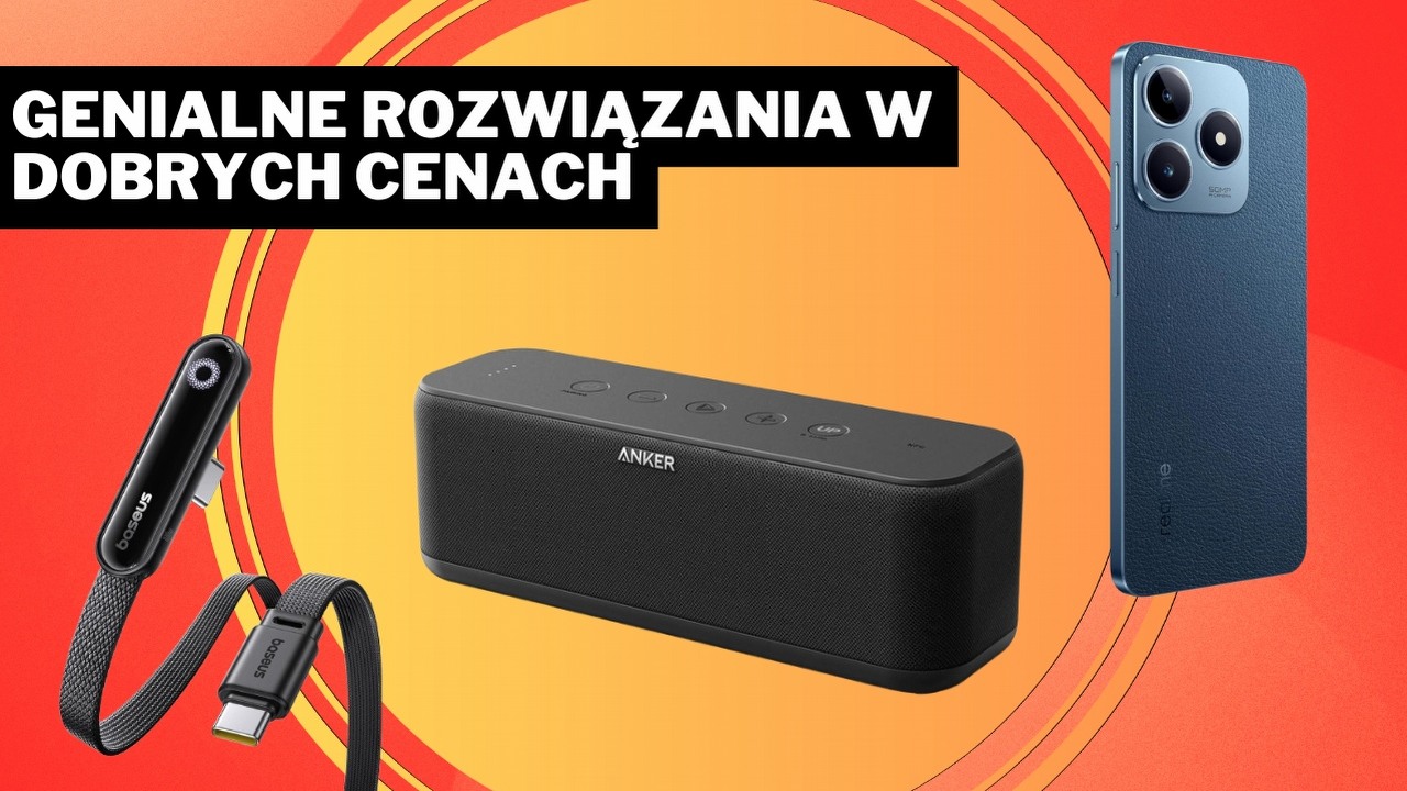 Soundcore, realme i Baseus w świetnych promocjach na Amazonie! Oto najlepsze okazje dzisiejszego dnia, źródło grafiki: Soundcore, realme, Baseus.