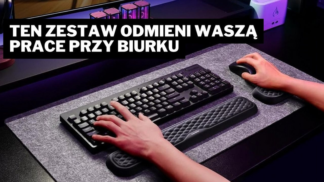 To prawdziwa bomba na Amazonie wśród akcesoriów biurowych! Ta podkładka przyniesie rękom ulgę, źródło grafiki: Vaydeer.