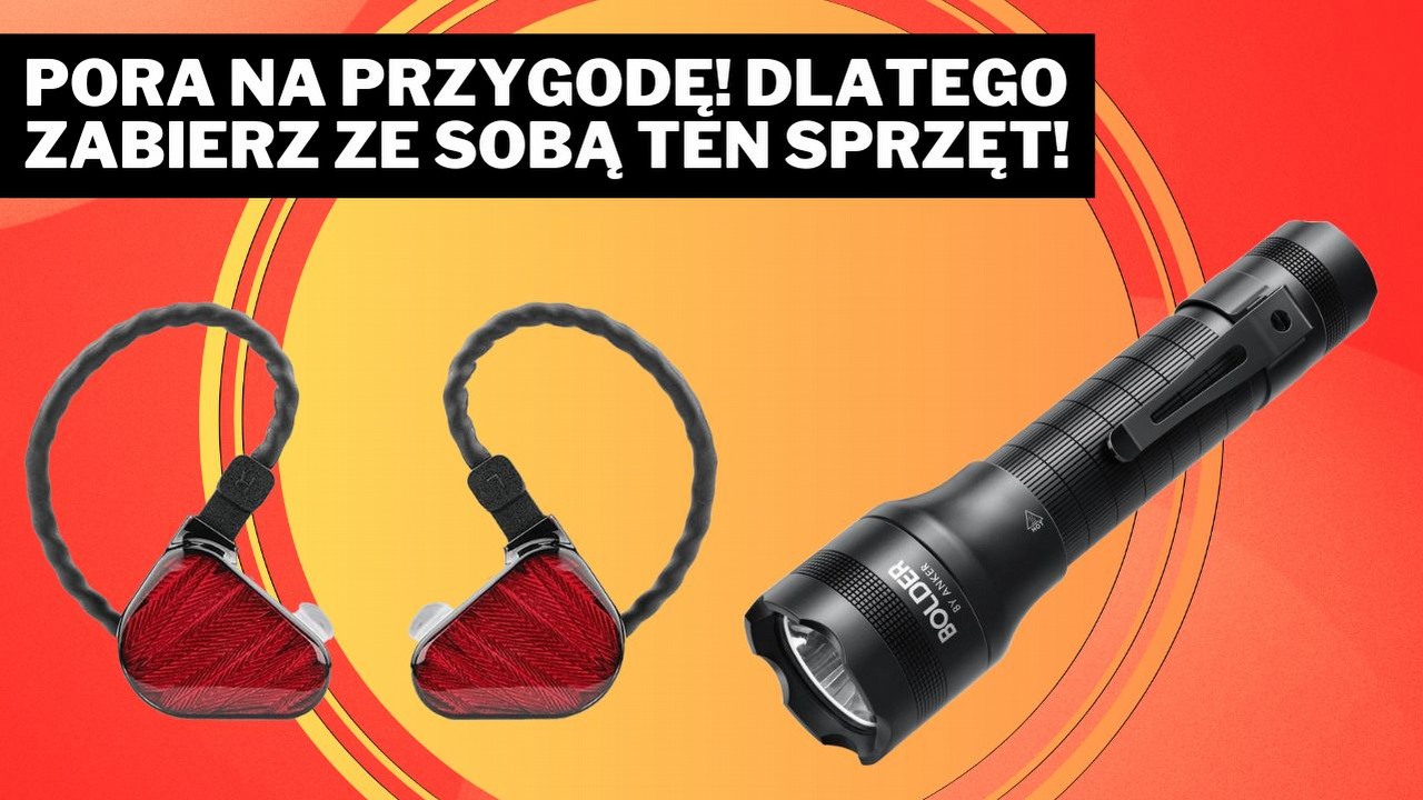 Najlepsze promocje Amazona na wiosenną wycieczkę - dziś kupimy między innymi poręczną latarkę i stylowe słuchawki, źródło grafiki: Amazon.