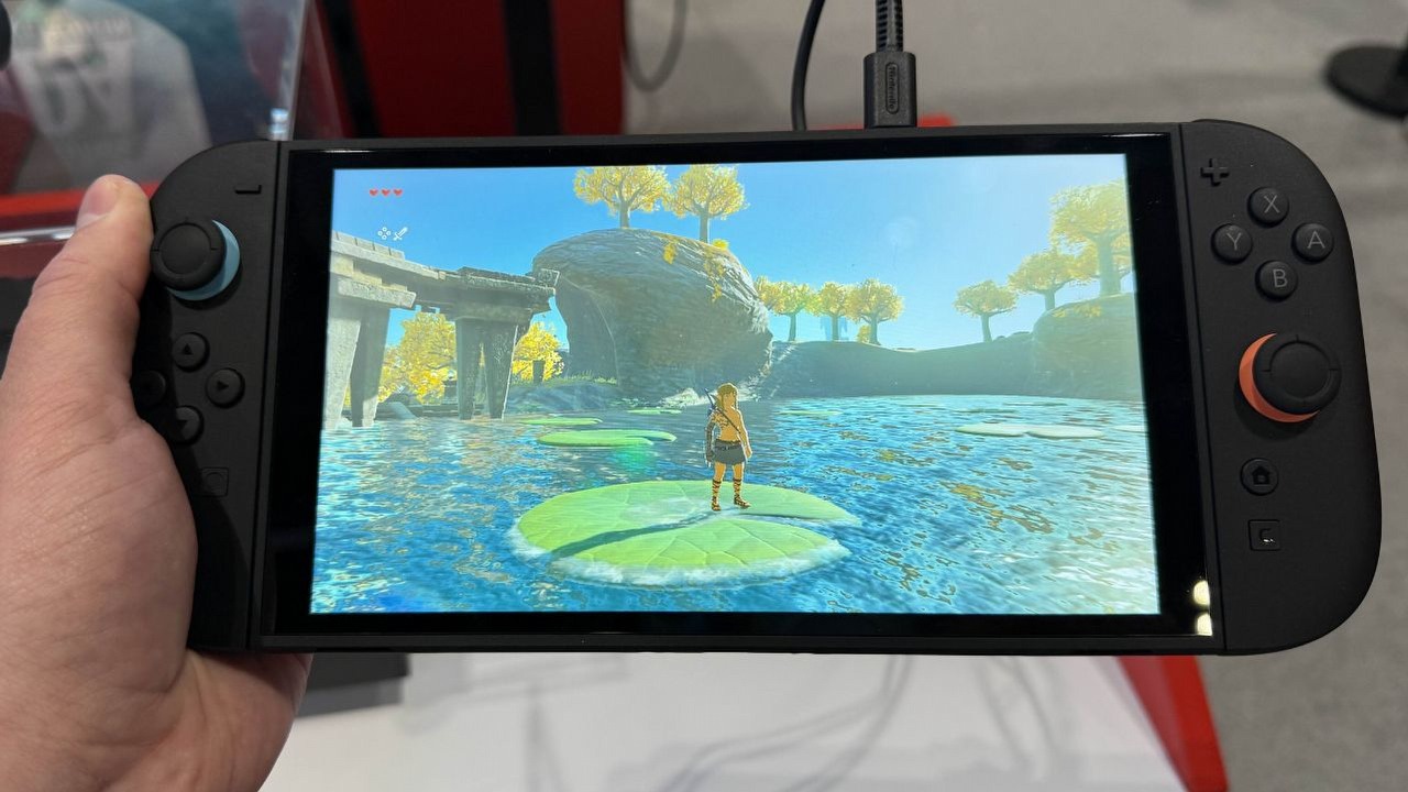 To nie OLED, ale i tak robi wrażenie. Ekran Nintendo Switch 2 pozytywnie zaskakuje, źródło grafiki: Mikołaj Łaszkiewicz / Gry-Online.