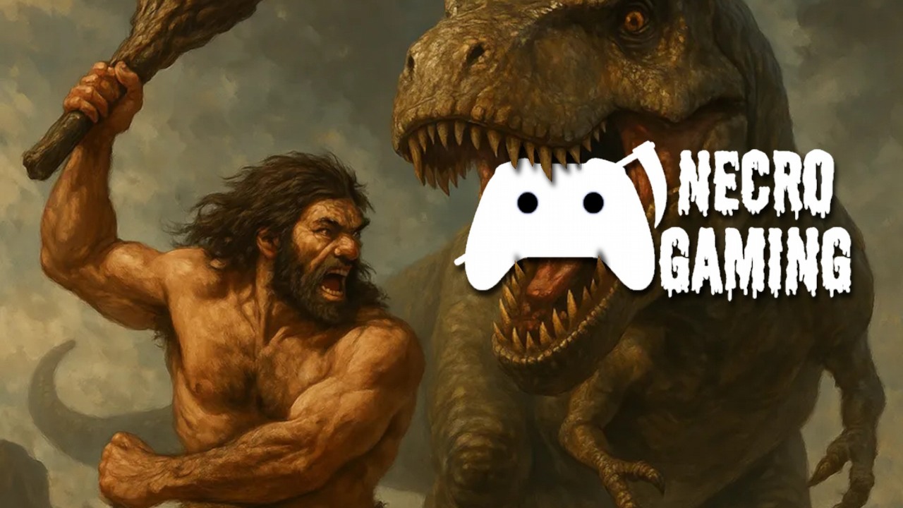 Otwarty świat, w którym rzucalibyśmy kamieniami w dinozaury. BC od Lionhead Studios było zbyt ambitne, by powstać, źródło grafiki: ChatGPT.