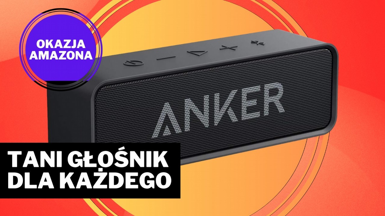 Dawno nie było tak tanio. Głośnik Ankera w tej cenie wyprzeda się jak świeże bułeczki, źródło grafiki: Anker; materiały promocyjne.