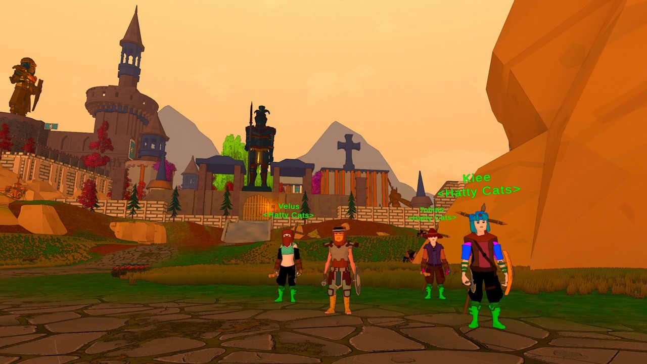 Symulowany, otwarty świat w stylu klasycznych MMORPG, ale dla jednego gracza. Erenshor zbiera bardzo pozytywne opinie na Steam, źródło grafiki: Burgee Media.