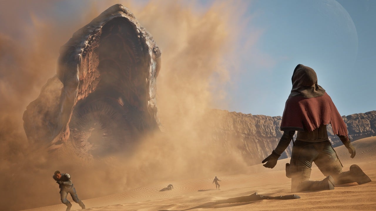 Survival z otwartym światem osadzony w kultowym uniwersum science fiction potyka się na ostatniej prostej do premiery. Dune: Awakening nie ucieka jednak daleko, źródło grafiki: Funcom.