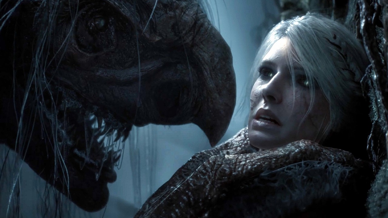 Trailer Wiedźmina 4 od kulis. Polskie Platige Image pokazuje, jak naprawdę odbyła się walka Ciri z przerażającym potworem, źródło grafiki: CD Projekt RED.