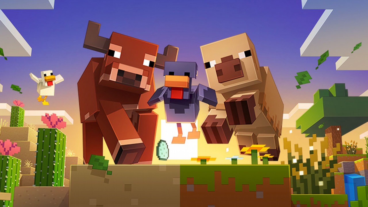 Pozorna drobnostka przynosi wielką zmianę. Minecraft dostał aktualizację, która całkowicie zmienia sposób używania smyczy, źródło grafiki: Mojang Studios.