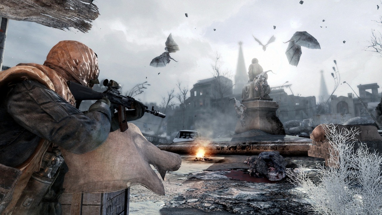 Darmowe Metro 2033 Redux na Steam skusiło tysiące graczy. Postapokaliptyczna strzelanka 10-krotnie pobiła swój rekord i jest obecnie dostępna za 13 złotych, źródło grafiki: 4A Games.