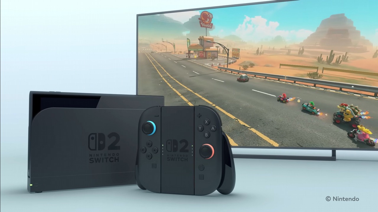 Zamieszanie ze specyfikacją Switcha 2. Sporne informacje o odświeżaniu ekranu, źródło grafiki: YouTube | Nintendo.