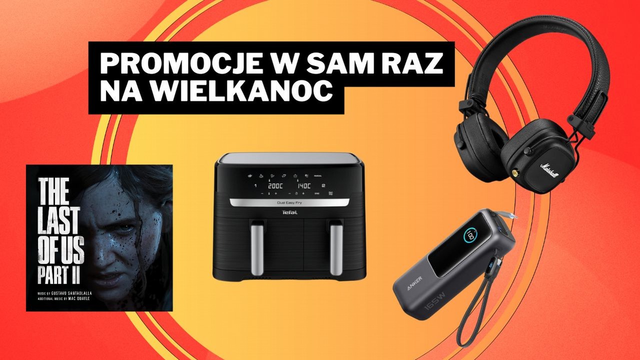 Świętuj Wielkanoc z najlepszymi ofertami na Amazonie - czekają na Ciebie uwielbiane przez Polaków słuchawki oraz soundtrack do nagradzanej gry, źródło grafiki: Amazon.