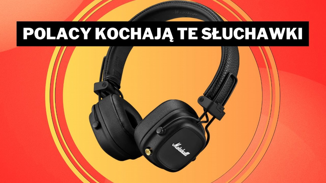 Ulubione słuchawki Polaków w niesamowicie niskiej cenie. Sprzęt firmy Marshall docenią nawet audiofile, źródło grafiki: Marshall.