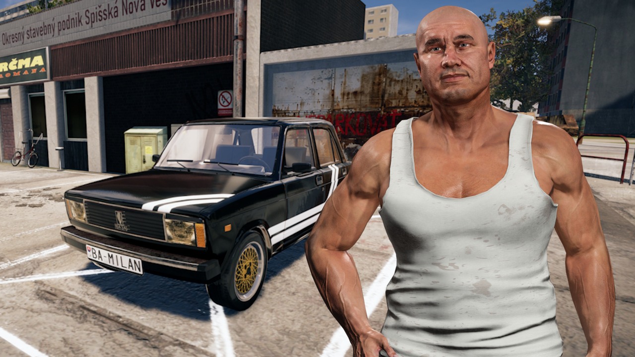 Premiera „słowackiego GTA” na Steam nie obeszła prawie nikogo, mimo desperackich decyzji deweloperów względem ceny. Twórcy Vivat Slovakia zapewniają, że to nie koniec, źródło grafiki: Team Vivat..