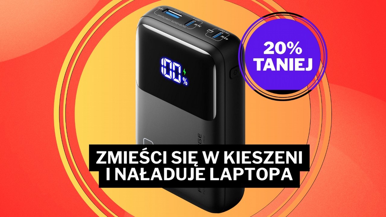 Teraz to Amazon zaszalał. Kieszonkowy powerbank z 20000 mAh naładuje nawet laptopa i z kuponem zapłacimy 25% mniej, źródło grafiki: INIU; materiały promocyjne.