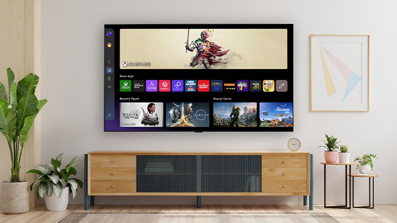 Jeszcze niedawno potrzebowałeś konsoli. Dziś wystarczy telewizor LG, by zagrać w największe hity z Xboxa, źródło grafiki: Microsoft.