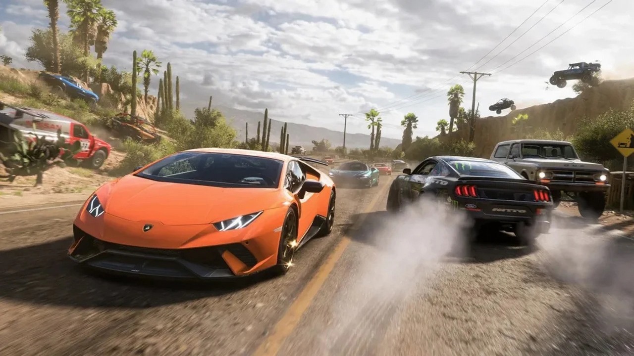 Premiera Forza Horizon 5 na PlayStation 5. Gra zachwyca na PS5 Pro, ale straszy sporymi save'ami, źródło grafiki: Playground Games / Sony Interactive Entertainment..