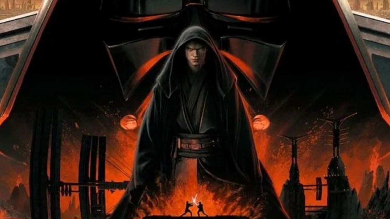 Gwiezdne wojny: Zemsta Sithów po 20 latach znów podbija kina. Reedycja kultowego sci-fi pokonała nawet premierę gorąco oczekiwanej kontynuacji hitu akcji Bena Afflecka, źródło grafiki: Gwiezdne wojny: Część III - Zemsta Sithów, George Lucas, Lucasfilm, 2005.