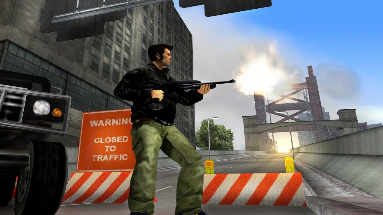 Przywrócona z martwych wersja GTA 3 dostała niespodziewane ulepszenie. Coś podobnego ma otrzymać kultowe Vice City, źródło grafiki: Rockstar Games.