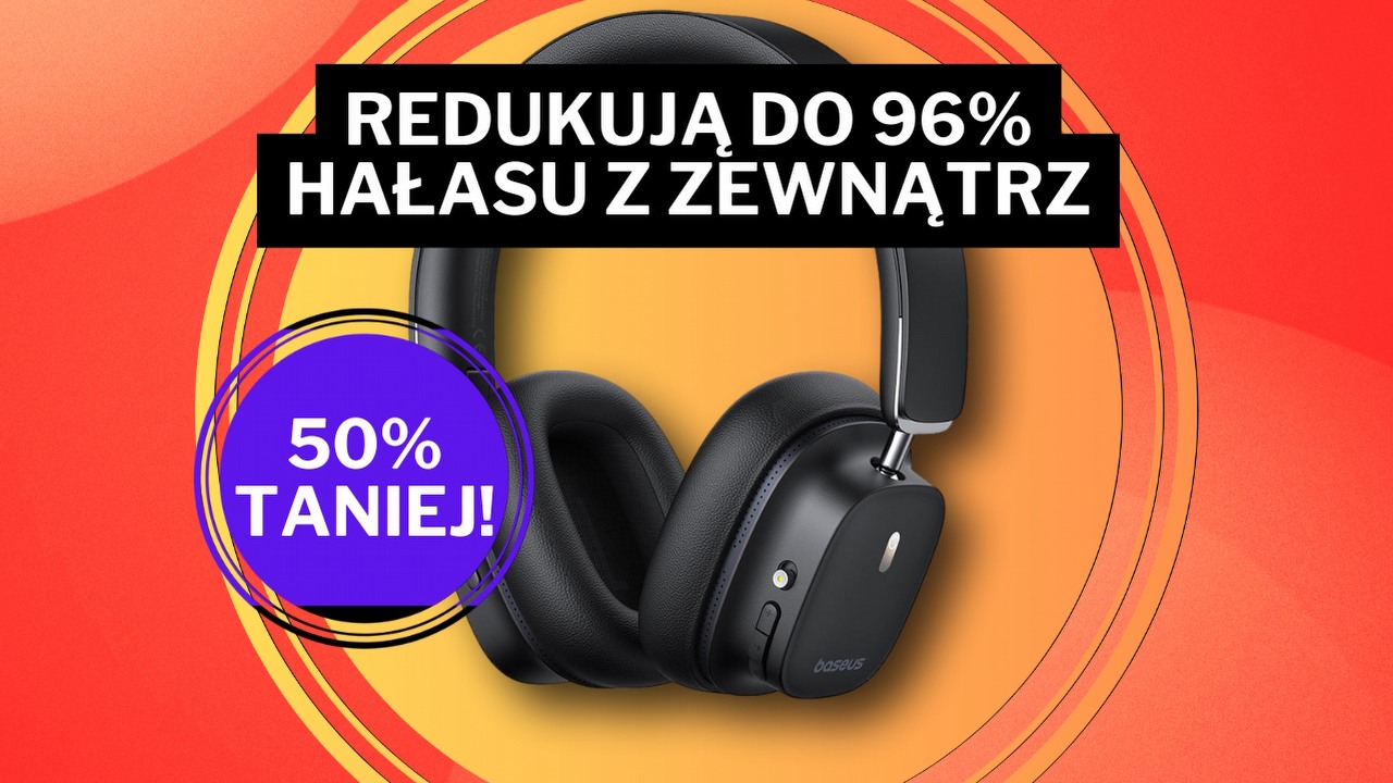 Bestsellerowe słuchawki polecane przez laureata Grammy teraz 50% taniej! Amazonie, ale Ty mi zaimponowałeś w tej chwili, źródło grafiki: Baseus.