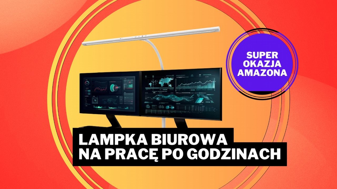 „Dałbym jej sześć gwiazdek, gdybym mógł”. Lampka z Amazona rozświetli każde biurko niezależnie od pory dnia, źródło grafiki: EYOCEAN.