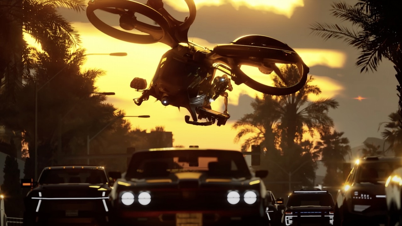 Nowa gra z otwartym światem od weterana GTA wykorzysta prostą sztuczkę, aby gracz „poczuł, że jest na granicy kontroli, prawie jakby był w filmie Szybcy i wściekli”, źródło grafiki: Build A Rocket Boy.