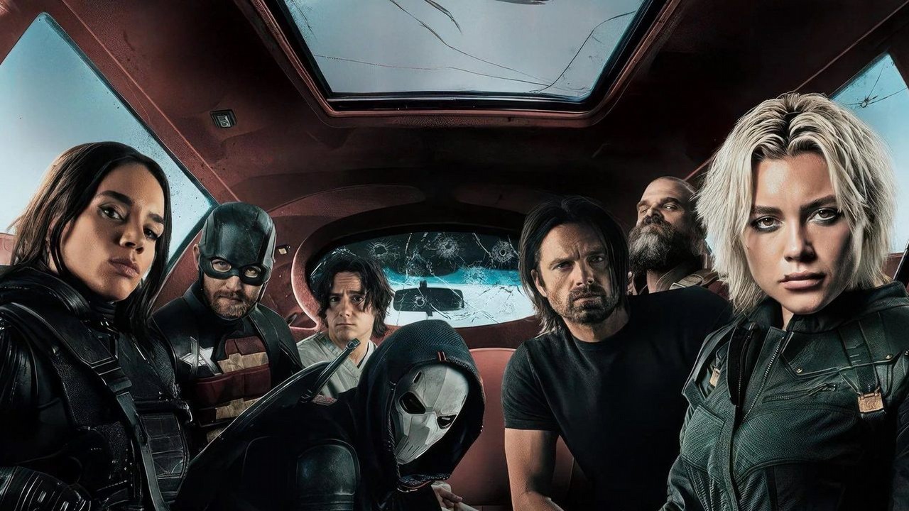 Thunderbolts to „najlepszy film Marvela od lat”. „Kapitalne” widowisko ma 88% na Rotten Tomatoes i pozwoli fanom ponownie zakochać się w MCU, źródło grafiki: Thunderbolts*, Jake Schreier, Marvel, 2025.