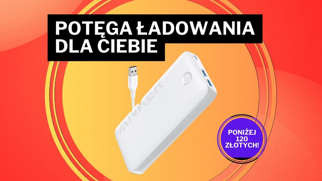 Ten powerbank Ankera to obowiązkowe wyposażenie każdego majówkowego grilla. Teraz kupisz go w świetnej cenie.