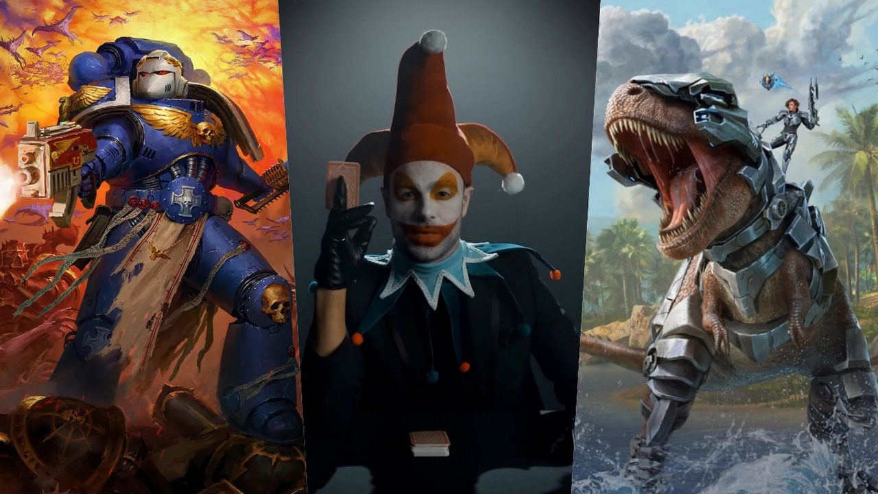 PS Plus na maj 2025 z niezależnym hitem, popularnym survivalem i oldskulową strzelanką, źródło grafiki: Focus Entertainment / PlayStack / Studio Wildcard.