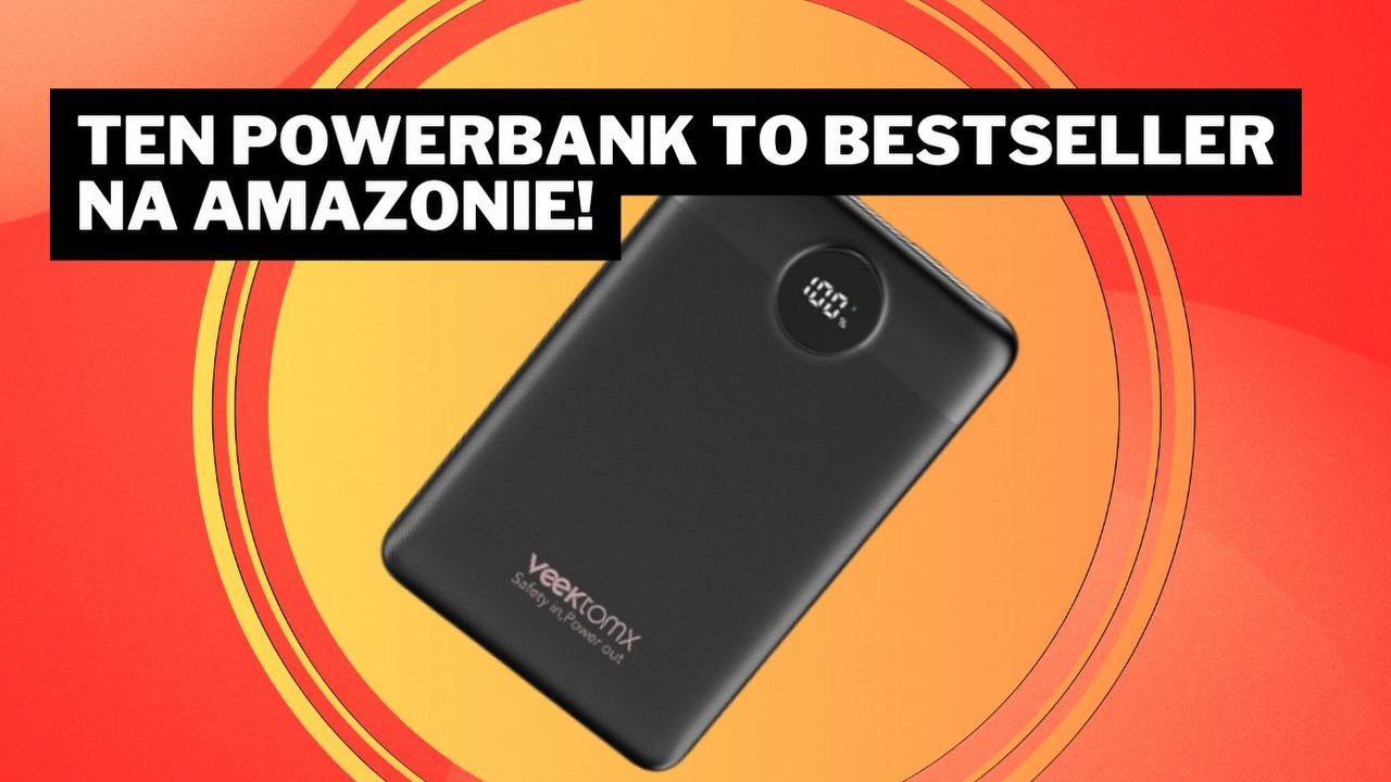 Jest pojemny, niewielki oraz lekki jednocześnie. Ten kompaktowy powerbank świetnie się sprawdzi podczas podróży, źródło grafiki: VEEKTOMX.
