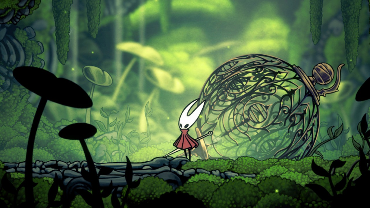 W Hollow Knight: Silksong będzie można zagrać we wrześniu, o ile najpierw przemierzy się „pół świata”, źródło grafiki: Team Cherry.