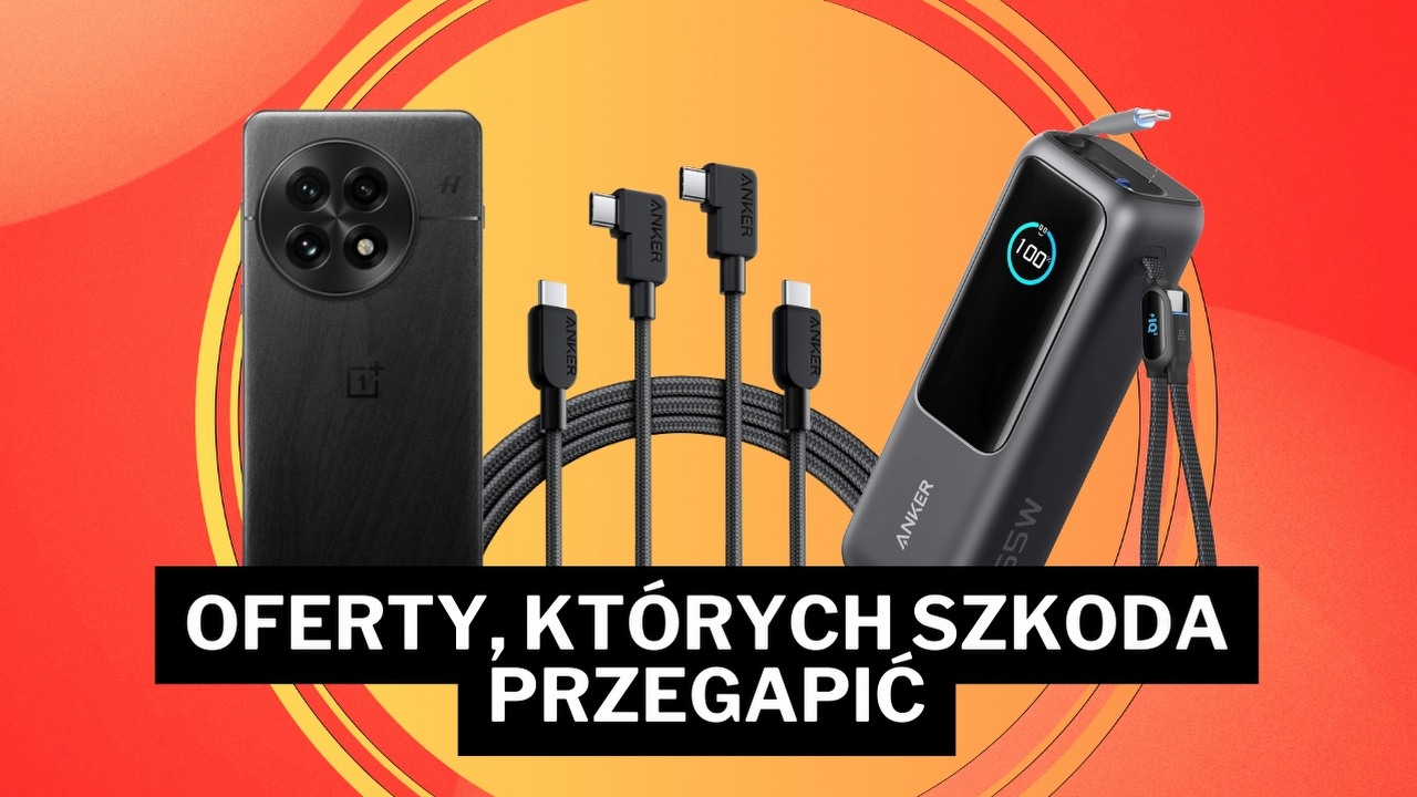 Najlepsze promocje na Amazonie - sprezentuj sobie „zabójcę flagowców” oraz pojemny powerbank Ankera, źródło grafiki: Anker, OnePlus.