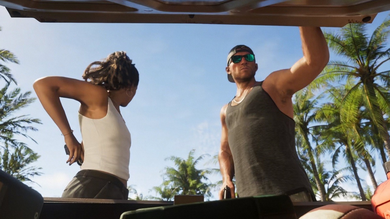 Rockstar potwierdził, że drugi trailer GTA 6 prezentuje i gameplay, i cutscenki. Na szczęście jest to dobra wiadomość, źródło grafiki: Rockstar Games..