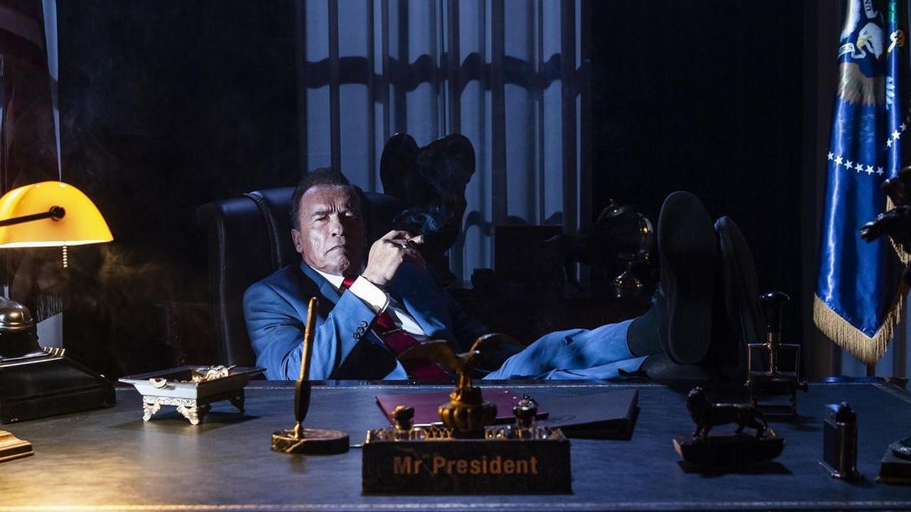 Arnold Schwarzenegger i David Hasselhoff kontra naziści w kontynuacji komediowego hitu akcji, która może nigdy nie trafić do kin. Zwiastun Kung Fury 2 wyciekł do sieci, źródło grafiki: Kung Fury 2, David Sandberg, Argent Pictures,  2020.