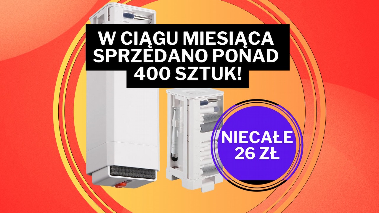 „Gorąco polecam 10/10”. Ten uniwersalny gadżet do czyszczenia sprzedaje się jak świeże bułeczki, źródło grafiki: Azyvum.