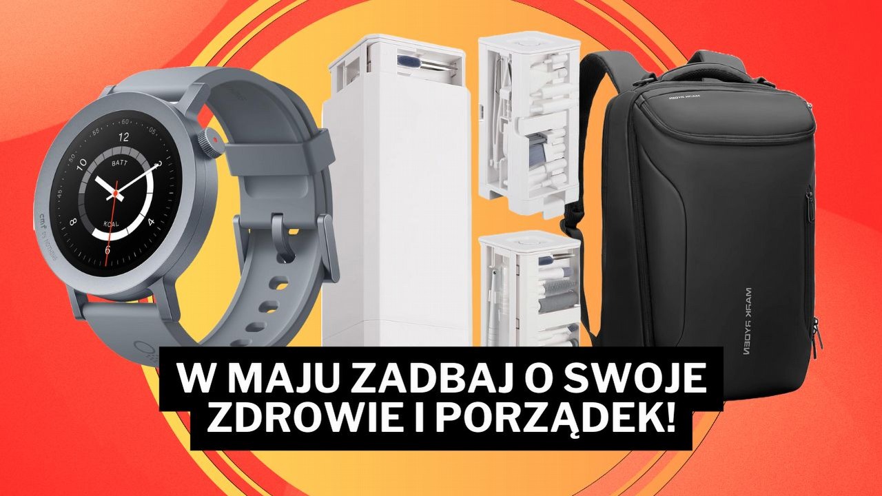 Majowe szaleństwo na Amazonie! Smartwatch, z którym zadbasz o zdrowie, oraz zestaw do czyszczenia smartfona i nie tylko!, źródło grafiki: Amazon.