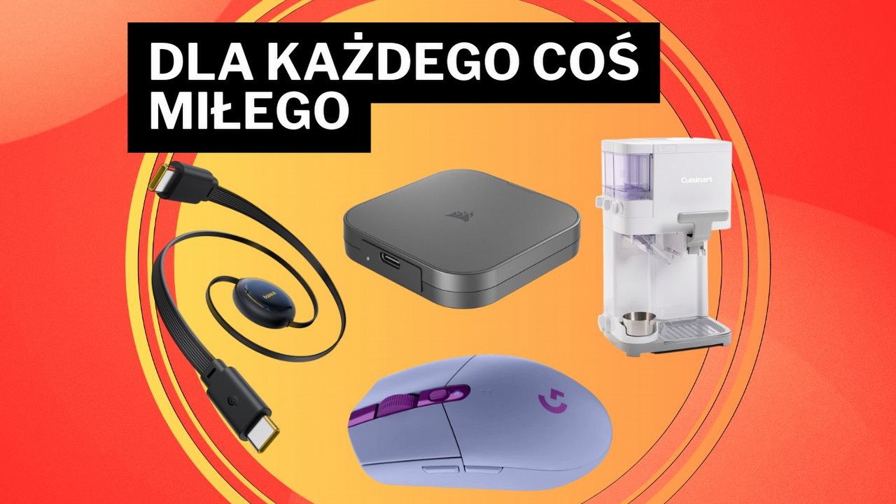 Najlepsze promocje na Amazonie - dzisiaj polecają się kultowa myszka i zwijany kabel do szybkiego ładowania, źródło grafiki: Amazon.