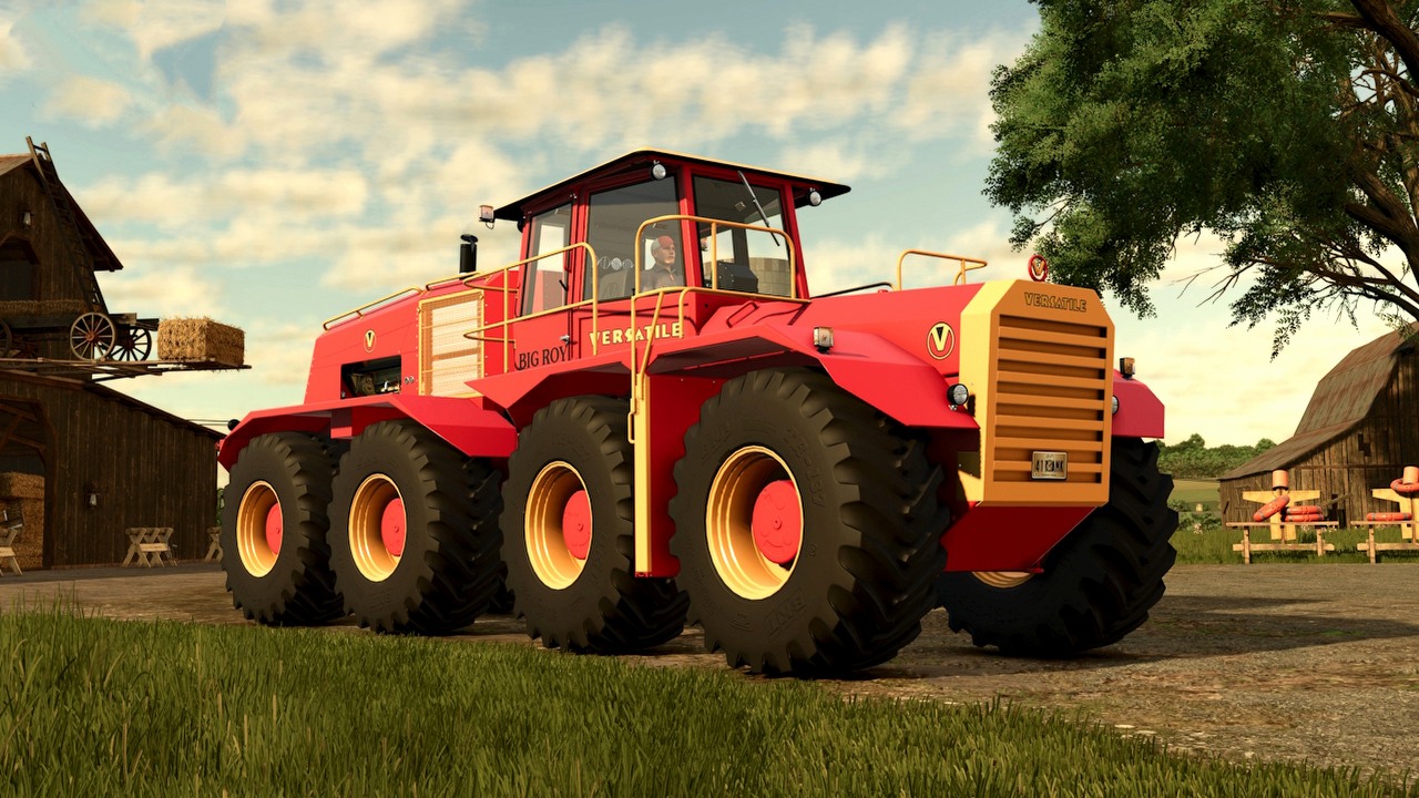 8-kołowa bestia i 20 innych maszyn wjechało na pola dzięki kolejnemu DLC do FS 25. Wprowadza ono też ważną funkcję i popularną, nieobecną dotąd markę, źródło grafiki: Giants Software..