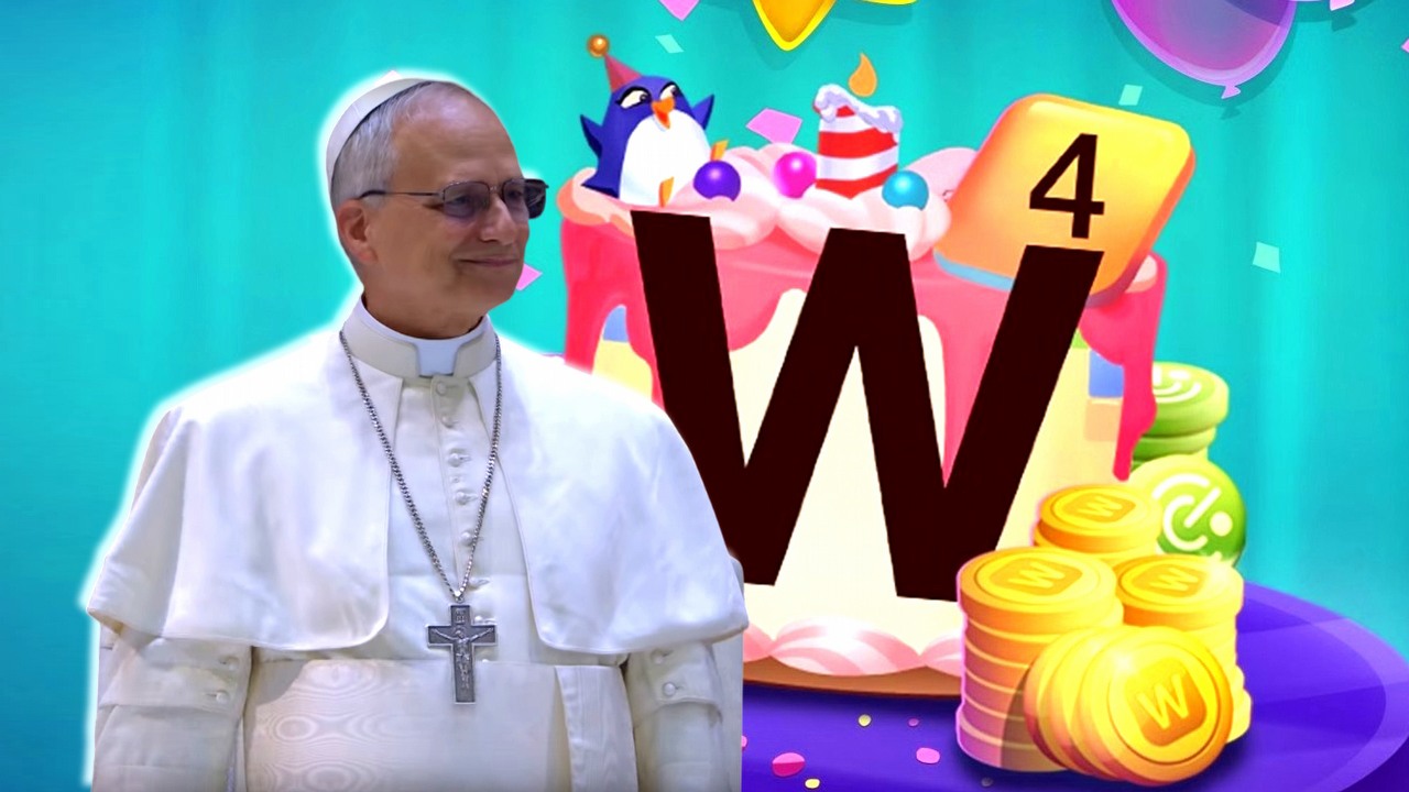 Nowy papież jest „casualowym graczem”. Brat Leona XIV zdradził, jakie gry najbardziej przypadły mu do gustu, źródło grafiki: Zynga / Vatican News Youtube.