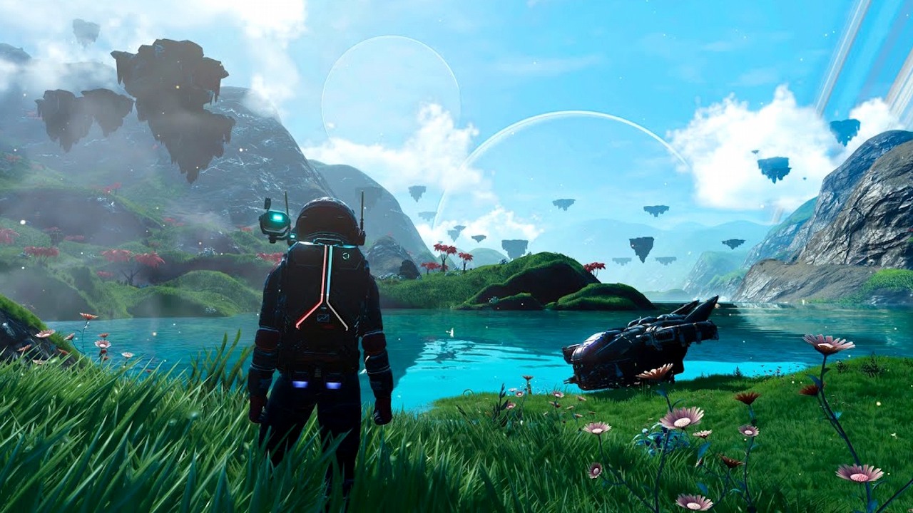Beznadziejna sytuacja gracza No Man's Sky, który wzruszył całą społeczność i szefa studia, niespodziewanie znalazła szczęśliwy finał po trzech miesiącach samotności, źródło grafiki: Sony Interactive Entertainment.