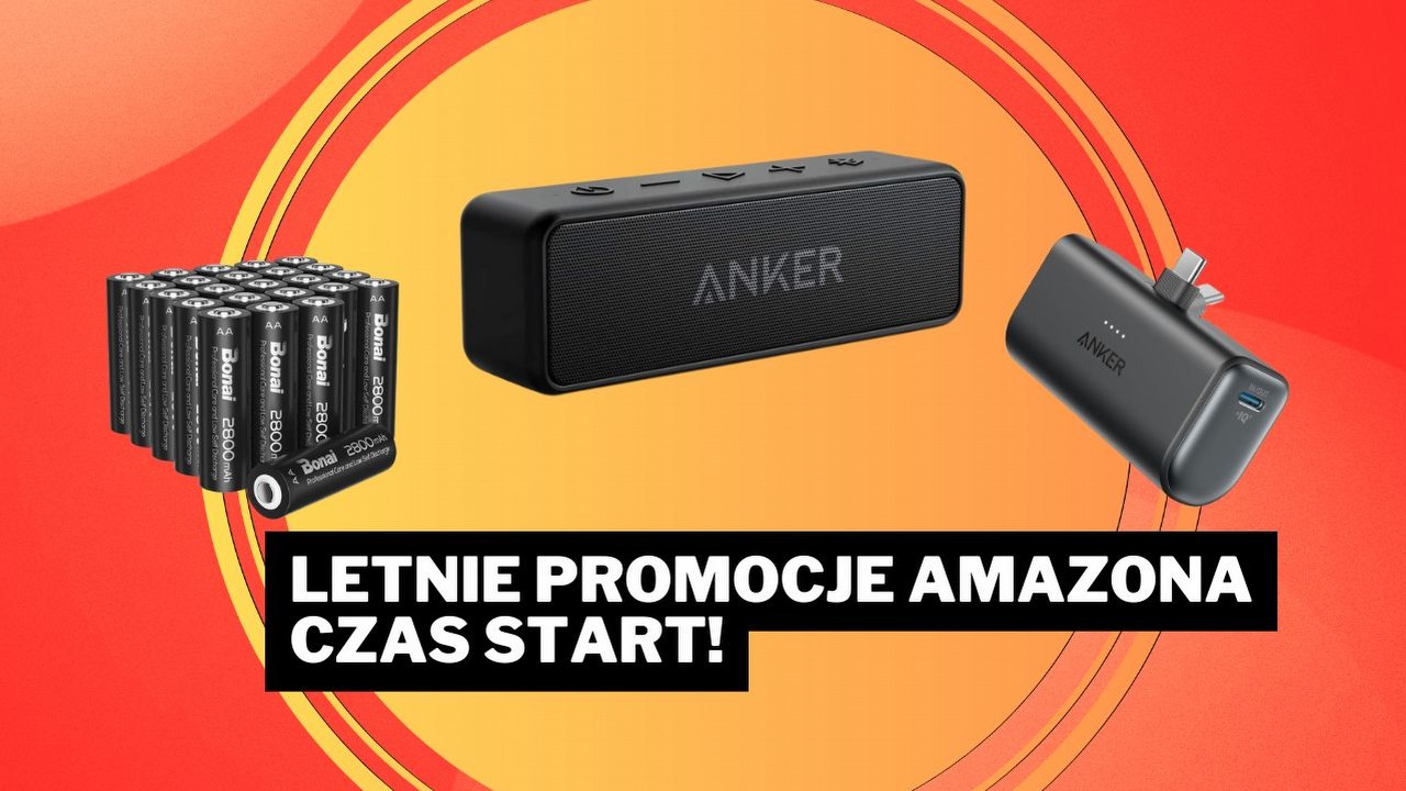 Amazon z przytupem rozpoczął Letnie Okazje! Ładowarki i głośniki nawet do 50% taniej, źródło grafiki: Amazon.