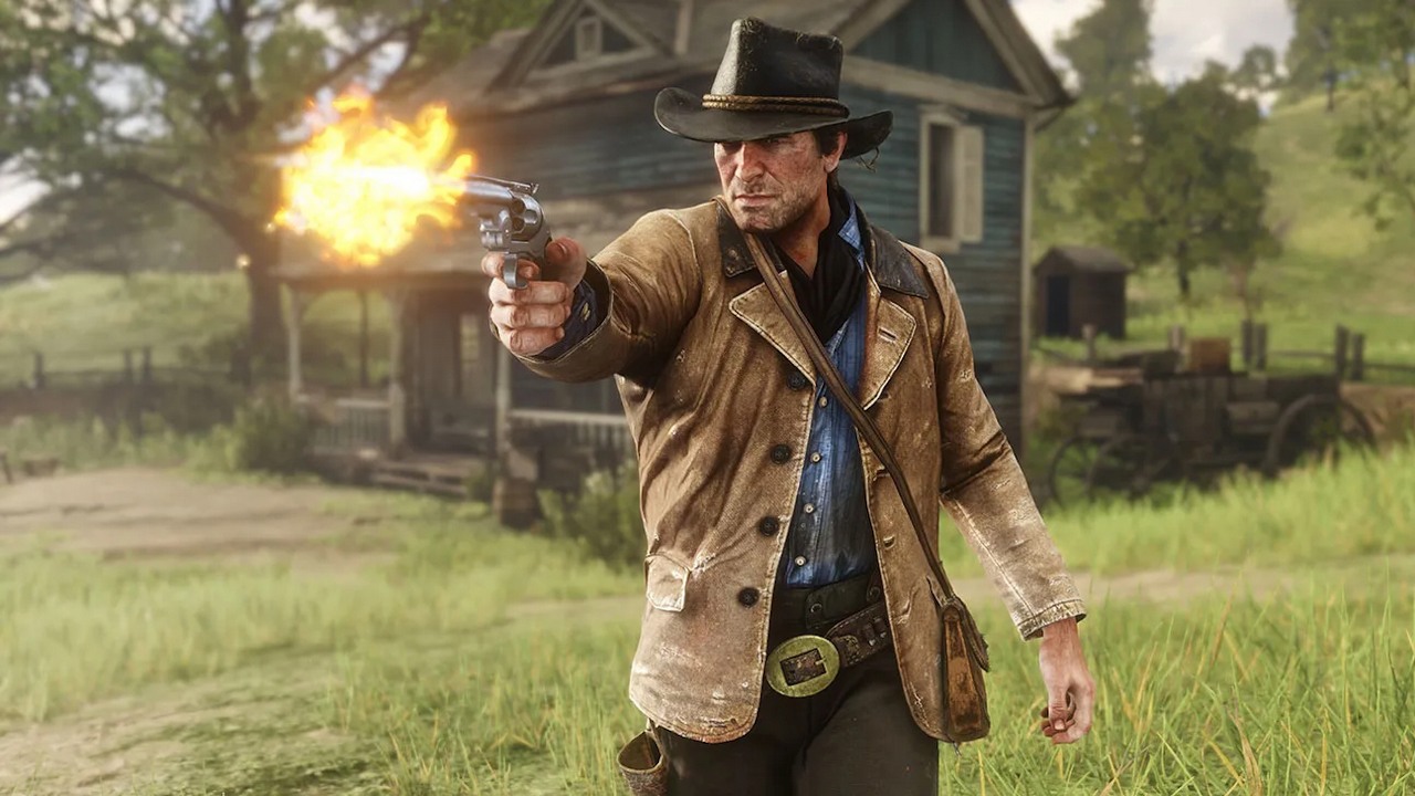 Red Dead Redemption 2 może trafić na Nintendo Switch 2. Jednocześnie gra ma otrzymać ulepszenie na PS5 oraz Xboxy Series X i S, źródło grafiki: Rockstar Games.