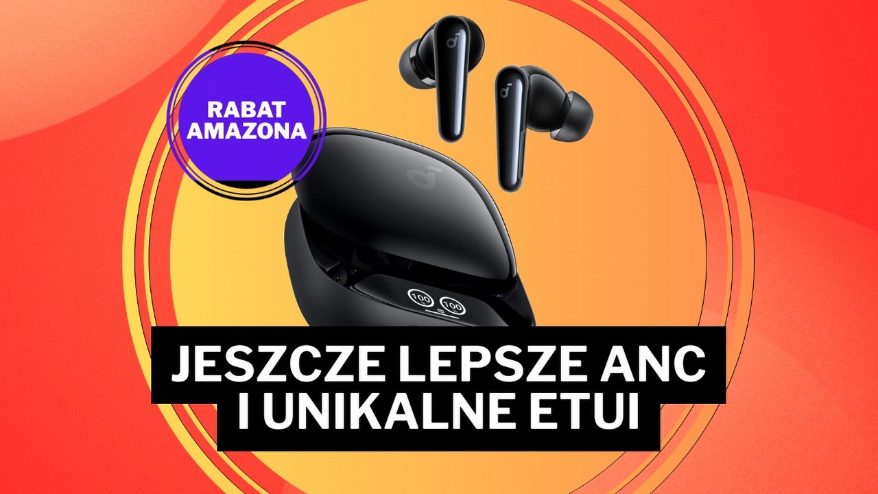 „Najlepsze słuchawki douszne, jakie miałem”. Amazon wypuścił promocyjną bestię na Letnie Okazje, źródło grafiki: Anker; materiały promocyjne.