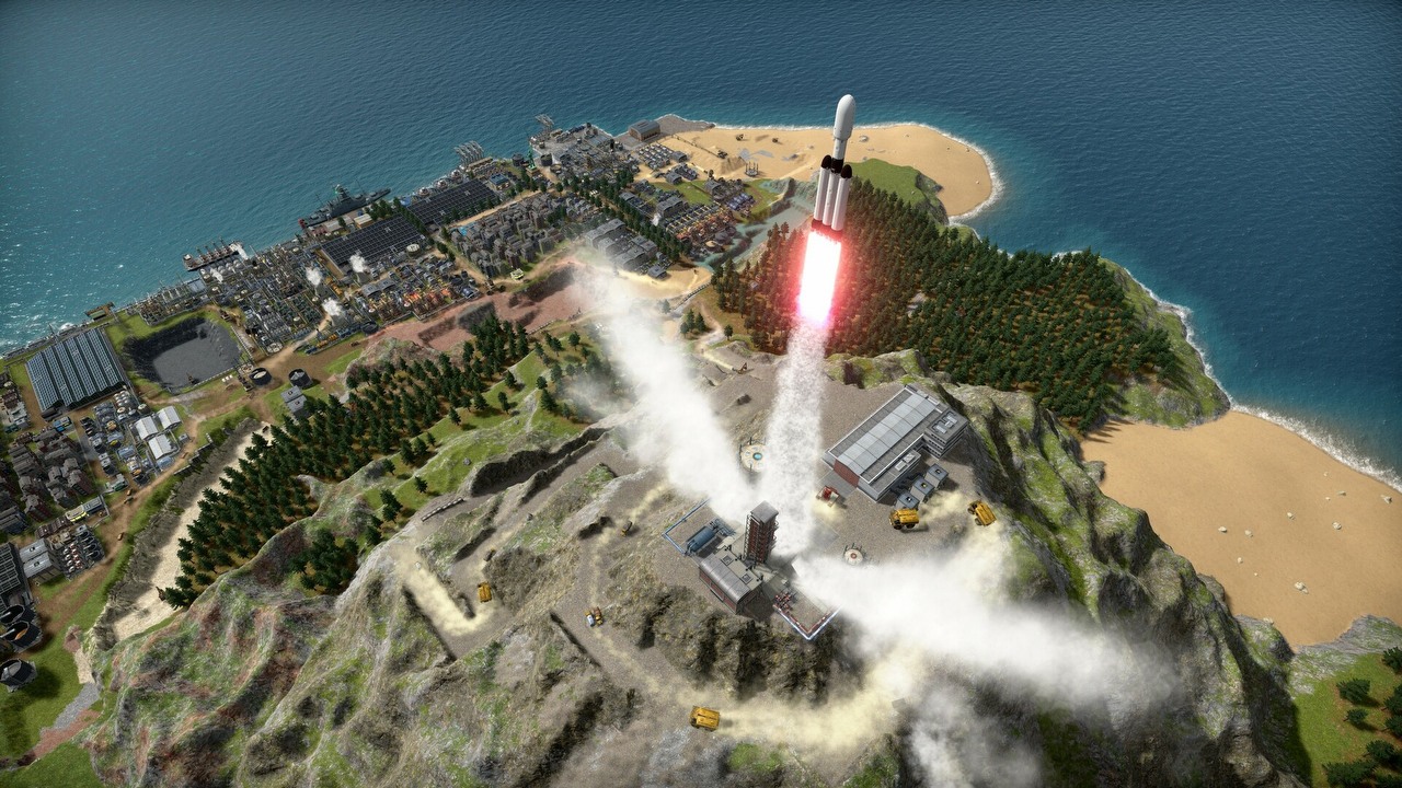 Wysoko oceniana strategia ekonomiczna przeżywa złoty okres na Steamie. Captain of Industry dostało dużą aktualizację i atrakcyjną przecenę, źródło grafiki: MaFi Games.