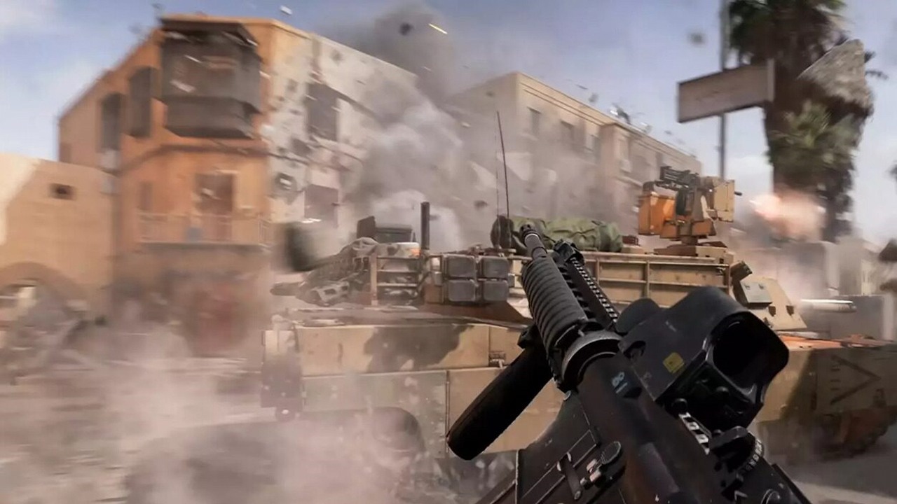 Battlefield 6 znów wycieka. Pełen akcji gameplay pokazuje starcie piechura z czołgiem, źródło grafiki: EA DICE..