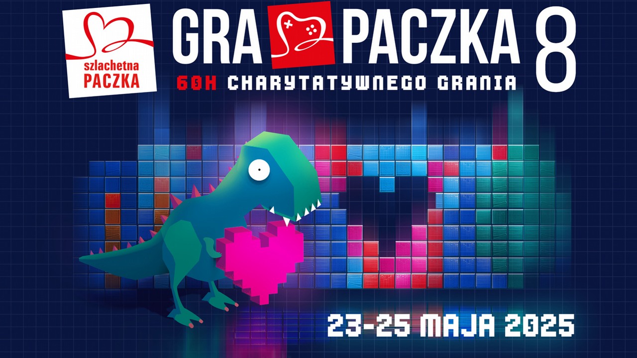 Granie na pomaganie, czyli ósma edycja akcji charytatywnej Gra Paczka, źródło grafiki: Gra Paczka.