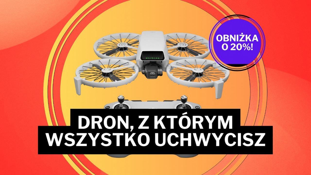 Amazon odleciał z tą promocją. Dron DJI, który „wygląda jak coś z Gwiezdnych wojen” teraz 20% taniej, źródło grafiki: Amazon.
