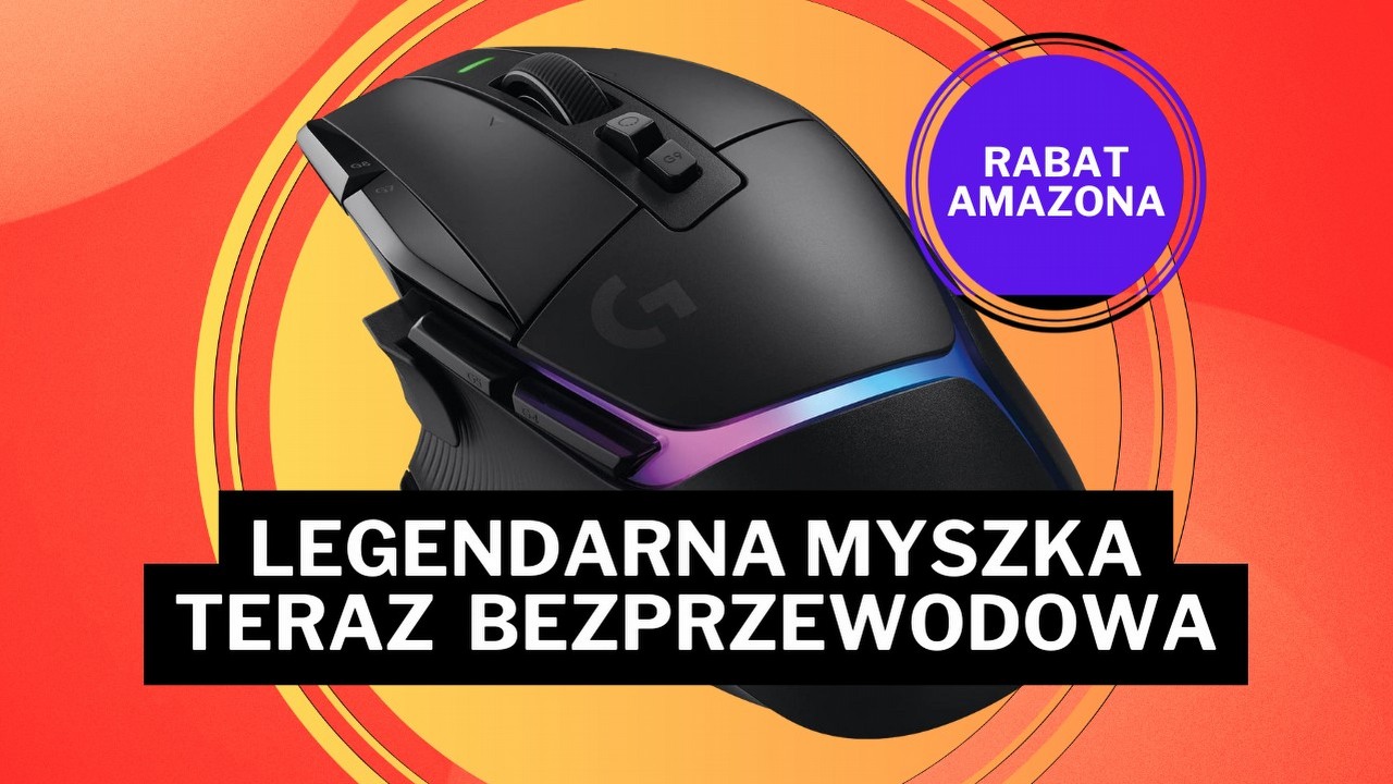 Legendarna myszka Logitecha w bezprzewodowej formie. Teraz na Amazonie znajdziemy ją jeszcze taniej, źródło grafiki: Logitech; materiały promocyjne.